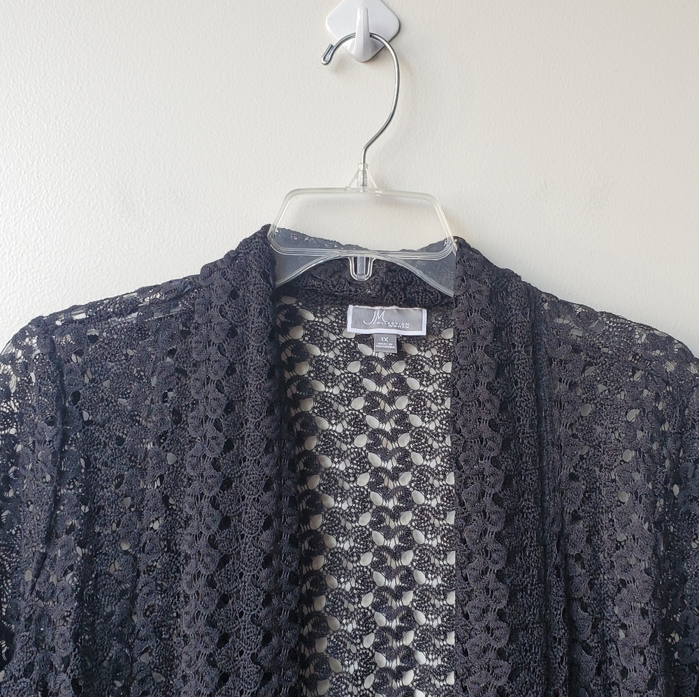 NWT JM Collection Open Front Sweater - Picture 2 of 12